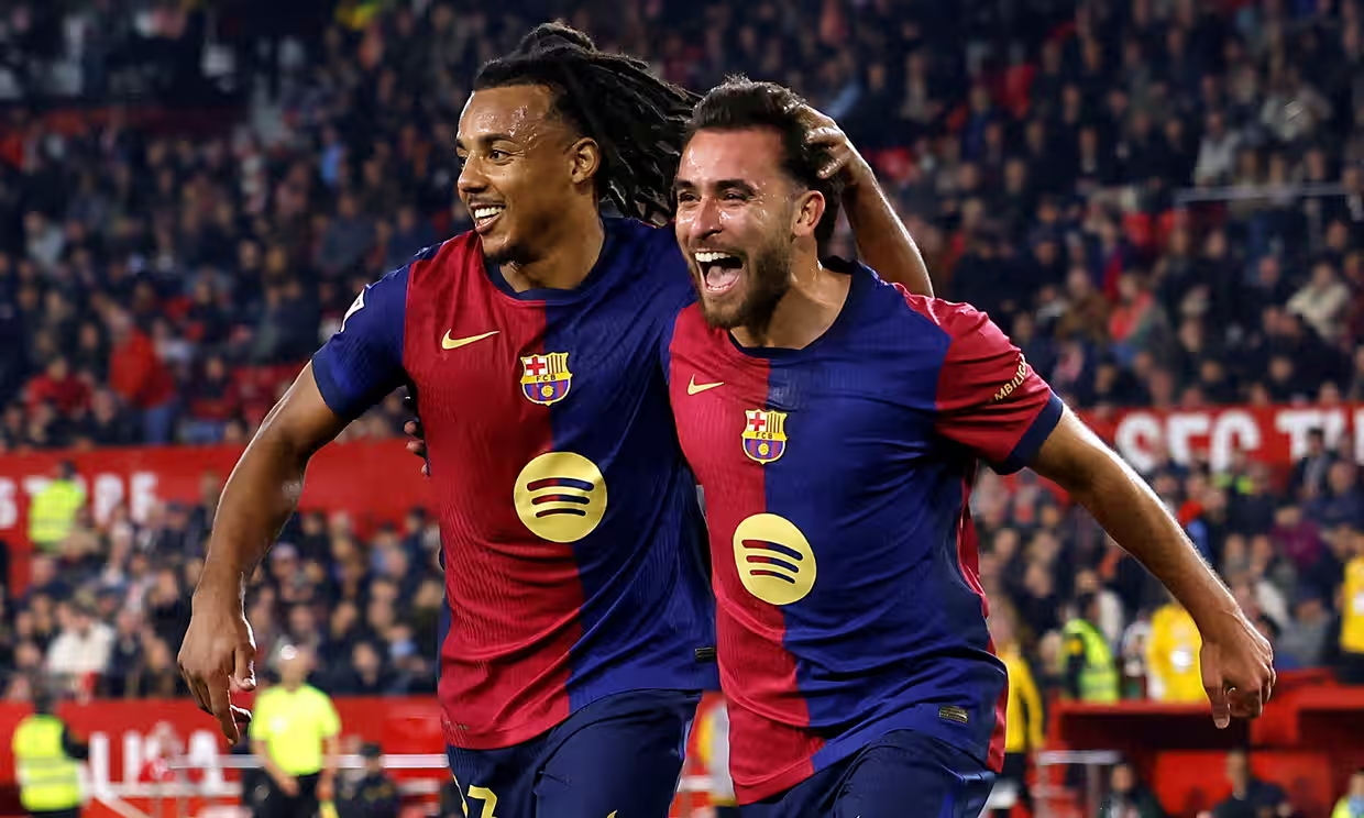 ฟุตบอลยุโรป: บาร์ซ่าใกล้จ่าฝูงหลังถล่มเซบีย่า