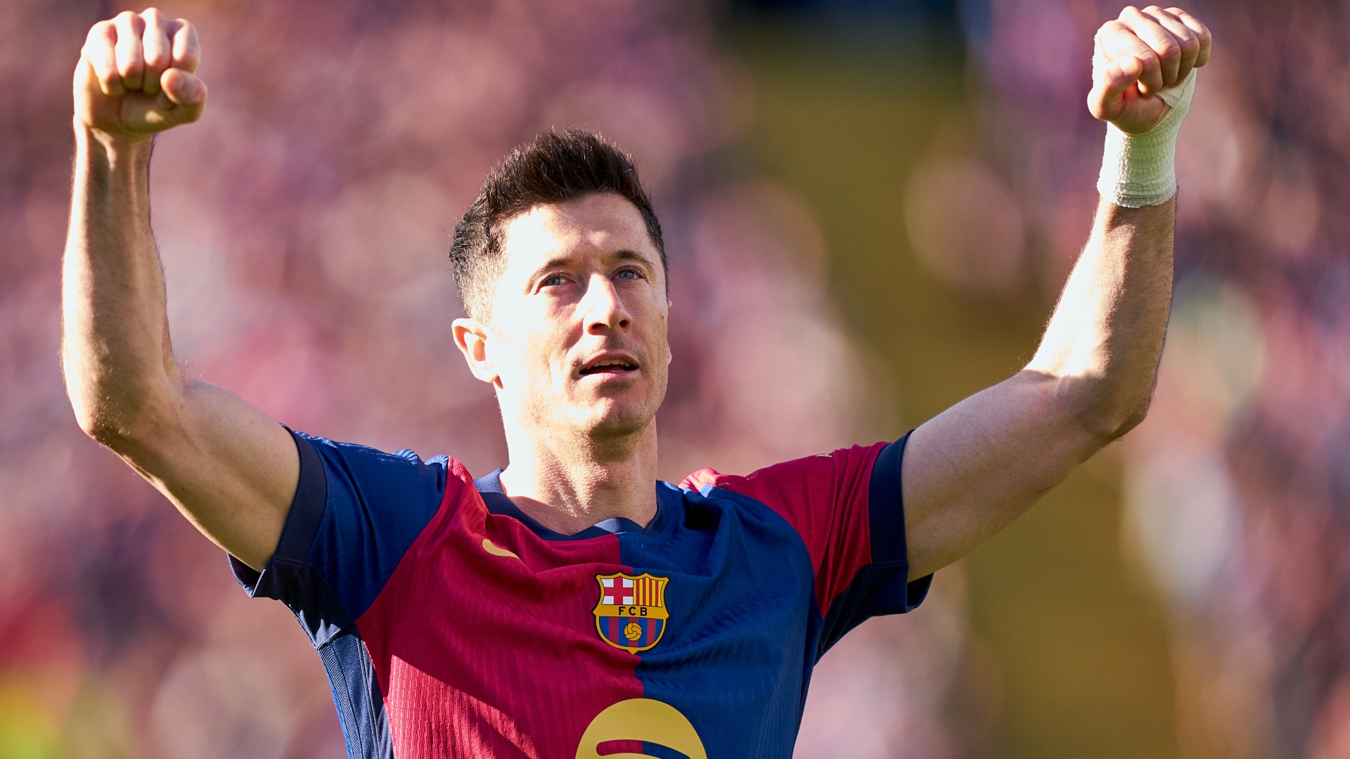 ผลการแข่งขันบาร์เซโลนา 4-1 จิโรน่า - โรเบิร์ต เลวานดอฟสกี้ ยิงสองประตูให้บาร์ซ่าแซงขึ้นนำจ่าฝูงลาลีกา