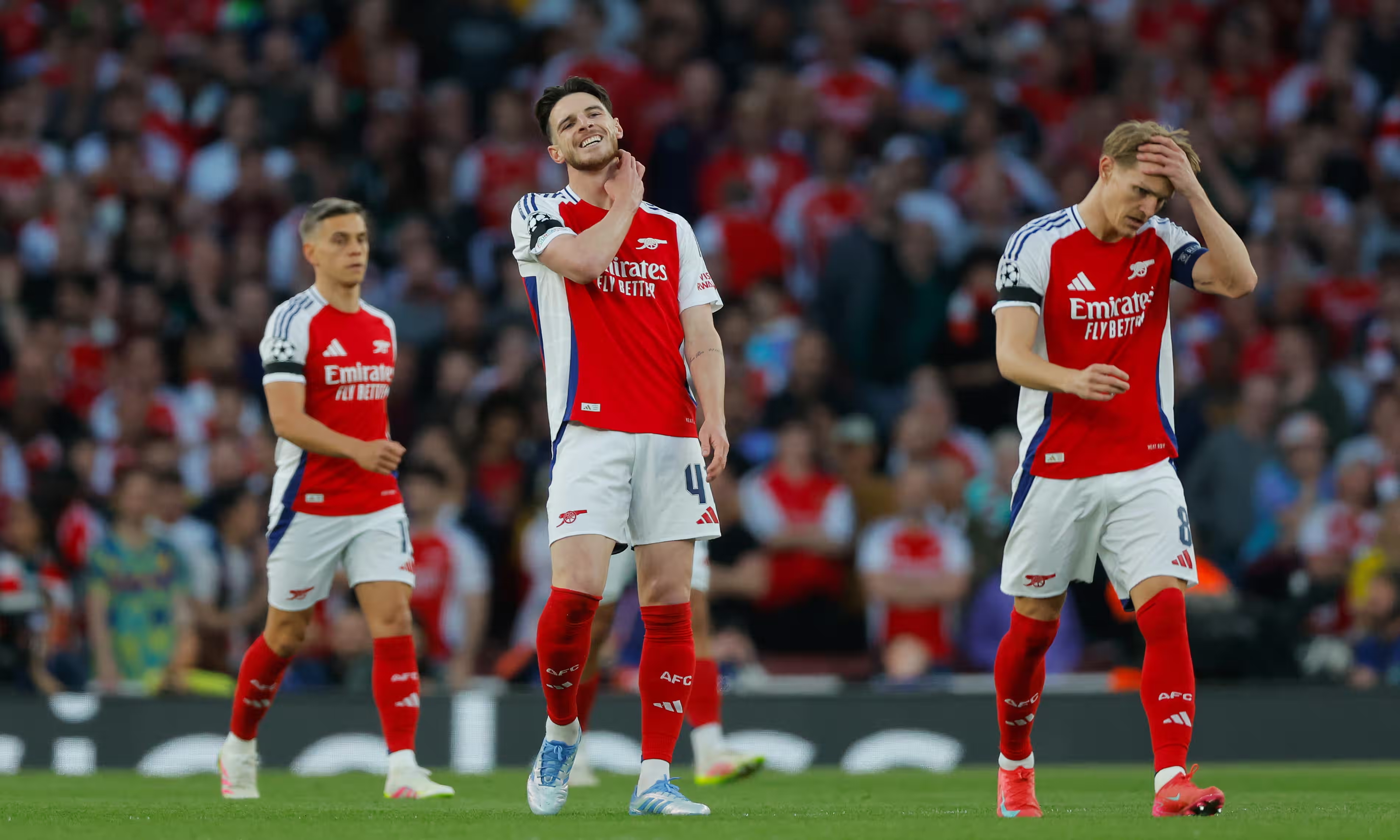 การแสดง Big Energy ของ Mikel Arteta ในเกมกับ PSG เผยให้เห็นจุดอ่อนของ Arsenal