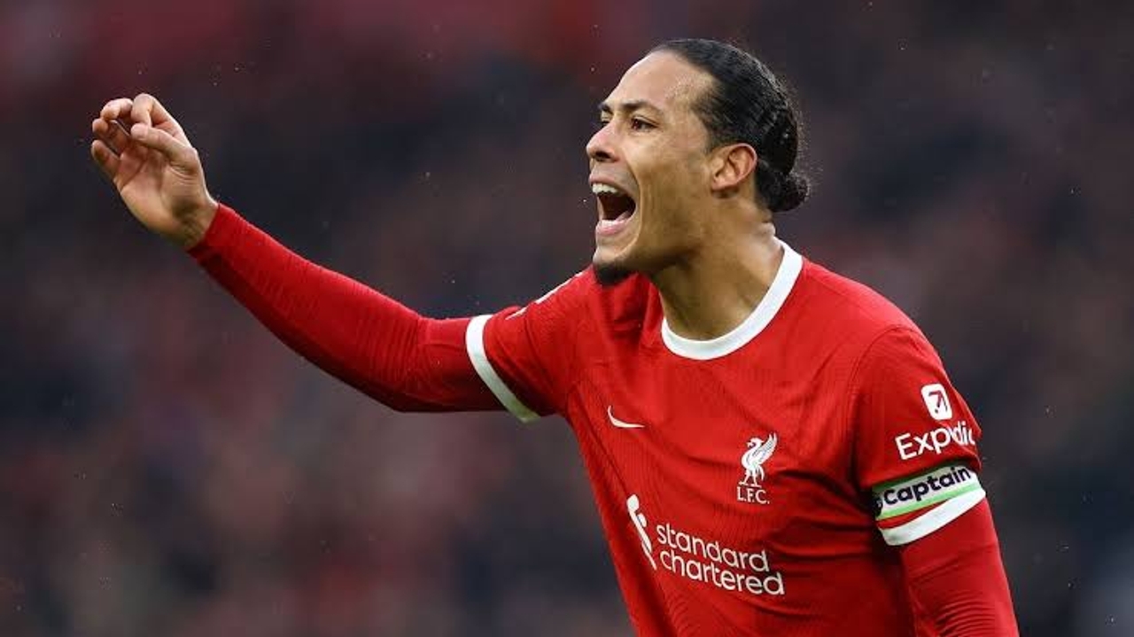 เวอร์จิล ฟาน ไดค์ กัปตันทีมลิเวอร์พูล 